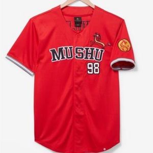Mushu baseball jersey